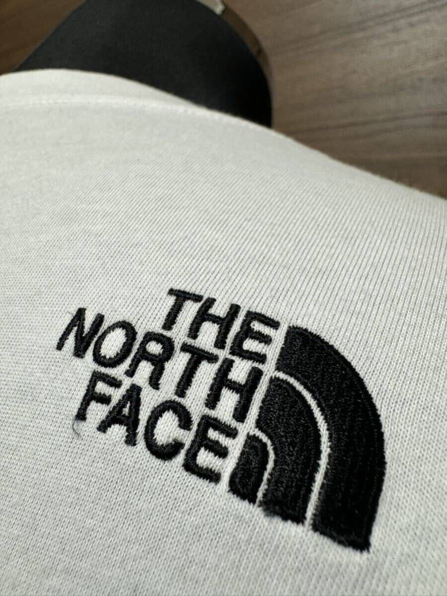 THE NORTH FACE(ザ・ノースフェイス） S/S Logo Embroidered Tee（ロゴエンブロイダードティー）NT32001X ホワイト XL GOLDWIN正規品_画像6