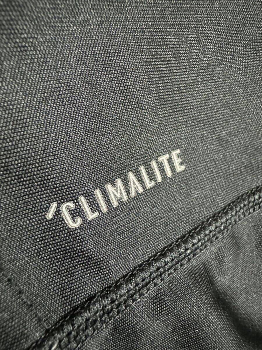 adidas（アディダス）プリントTシャツ ブラック メンズM 軽量 速乾 トレーニングウェア CLIMALITE(クライマライト)モデル _画像7