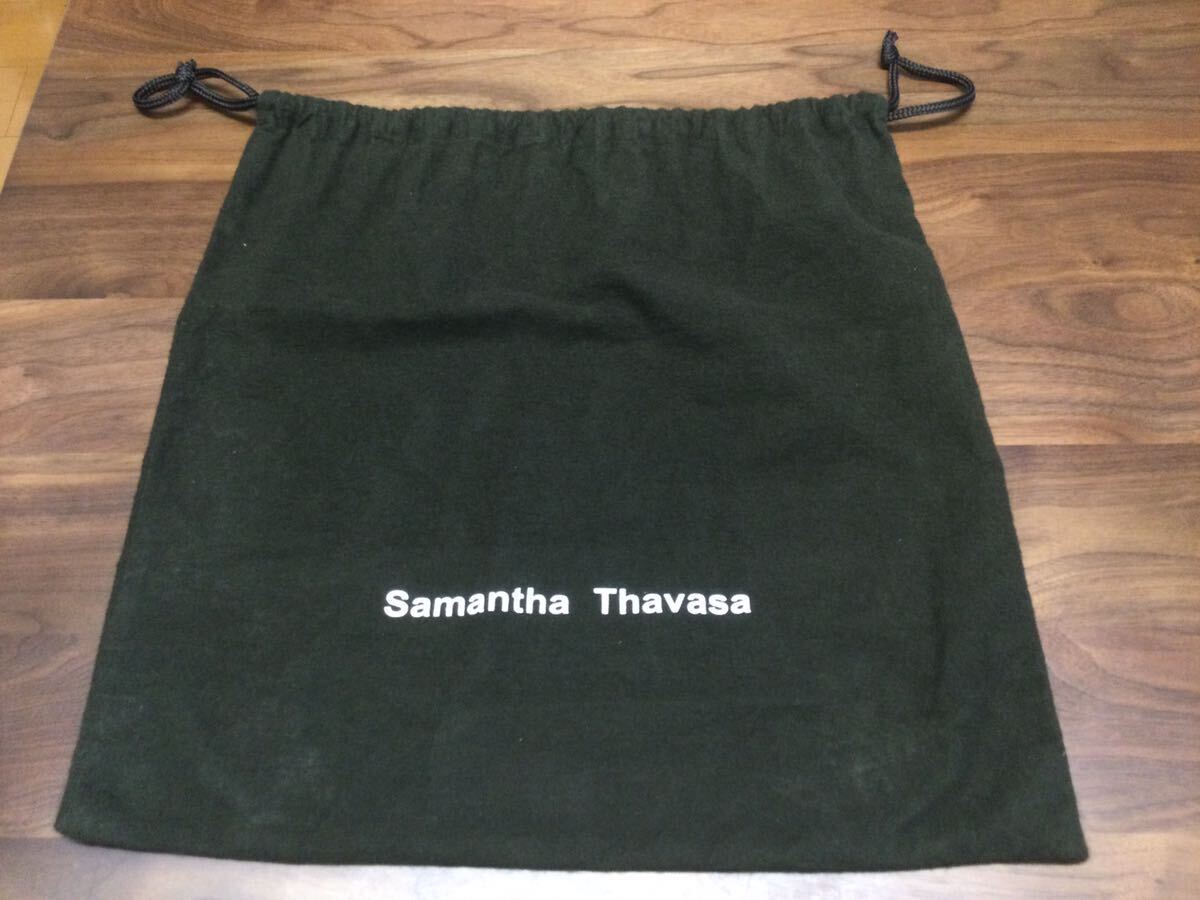 【美品】サマンサタバサ Samantha Thavasa エムシュシュ バッグ2WAY リボン ベージュ 保存袋付きの画像9