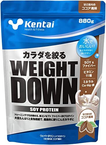 Kentai WEIGHT DOWN SOYプロテイン ココア風味 880g_画像1