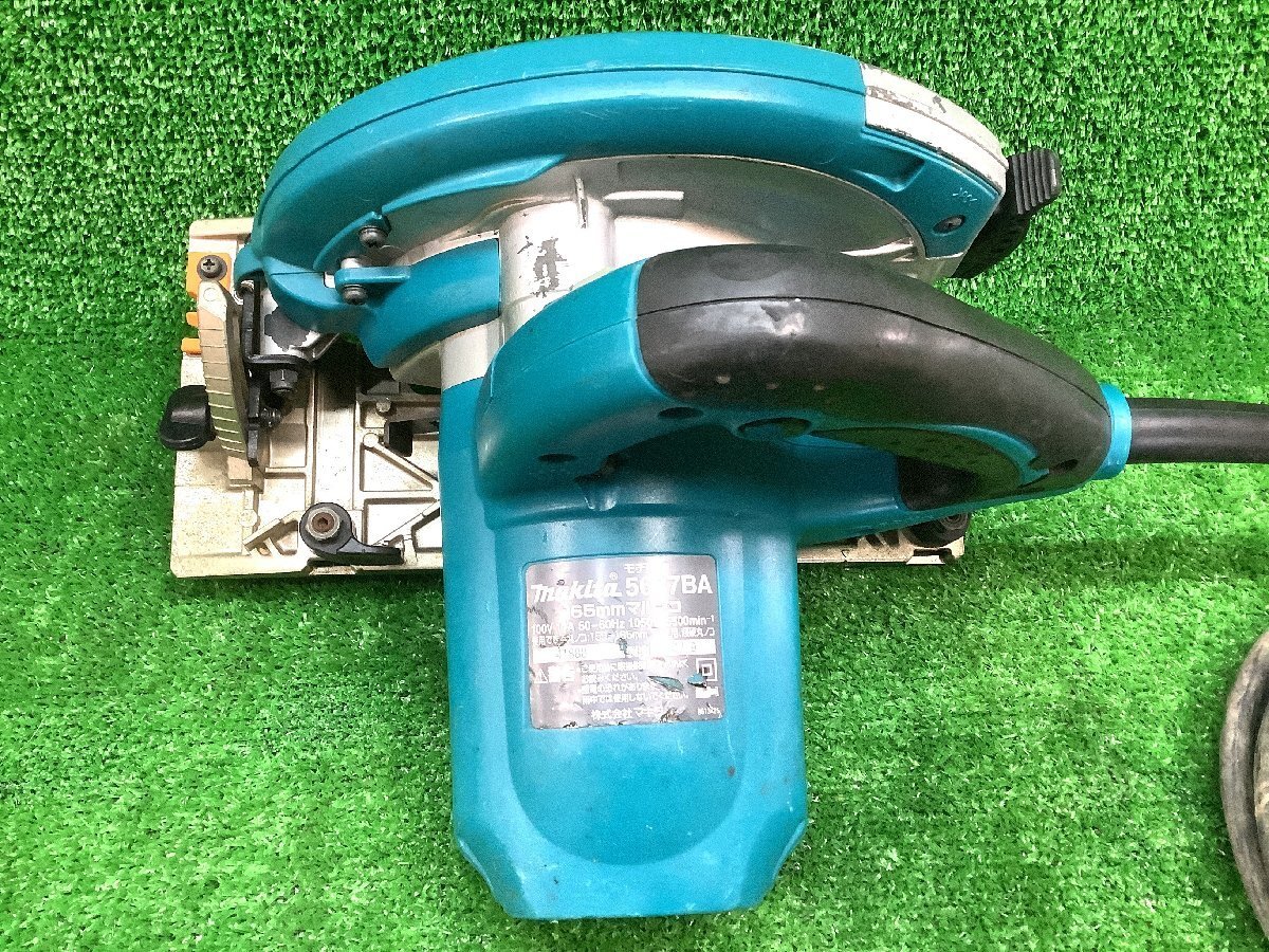 中古品 makita マキタ 165mm 電気マルノコ 5637BA_画像2