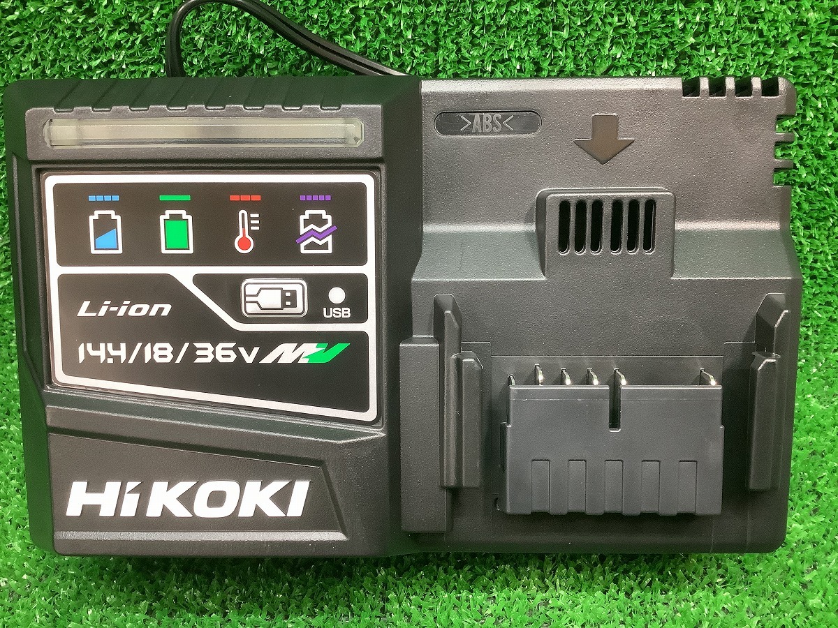 未使用品 HiKOKI ハイコーキ 18V コードレス インパクトドライバ WH18DC XCB バッテリー1個 充電器付_画像8