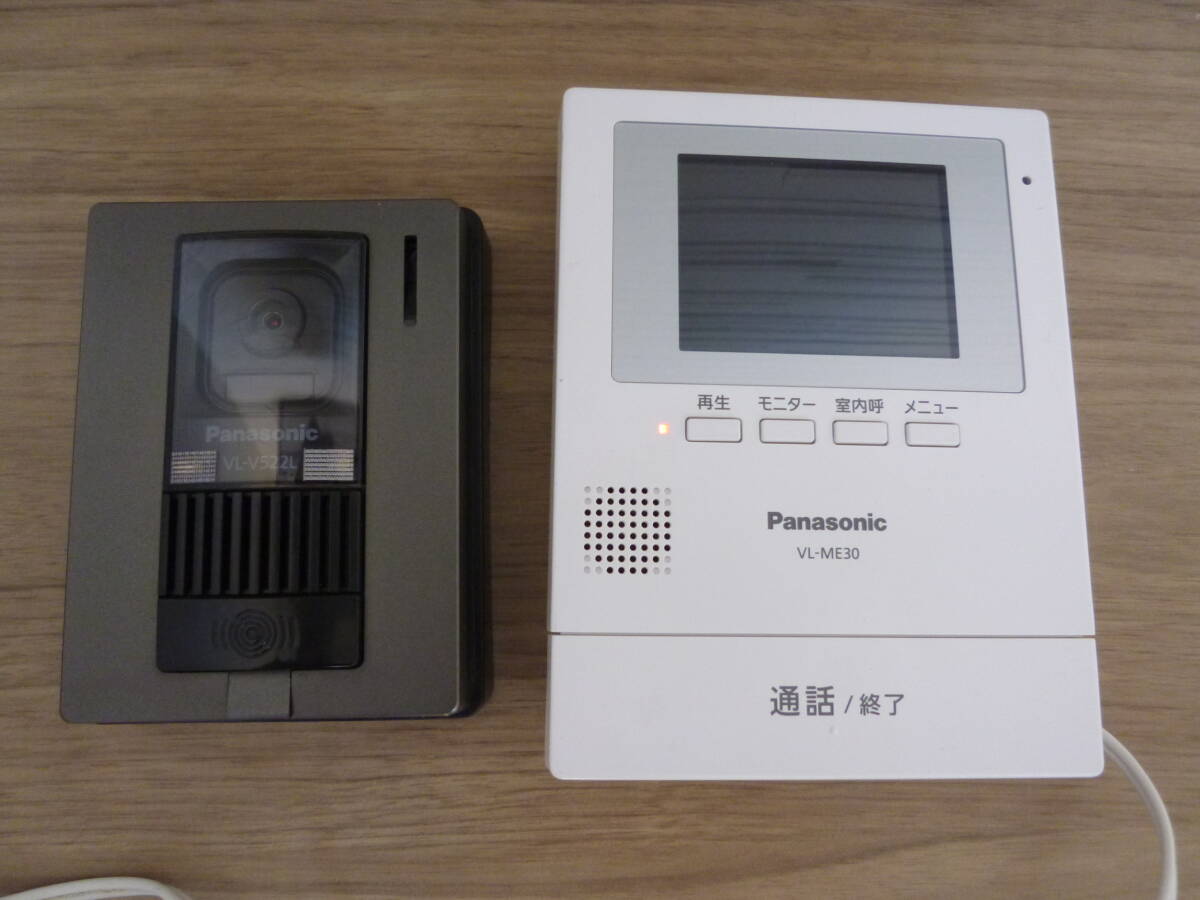 #Panasonic Panasonic домофон интерком VL-V522L* VL-ME30 монитор б/у товар. лот 