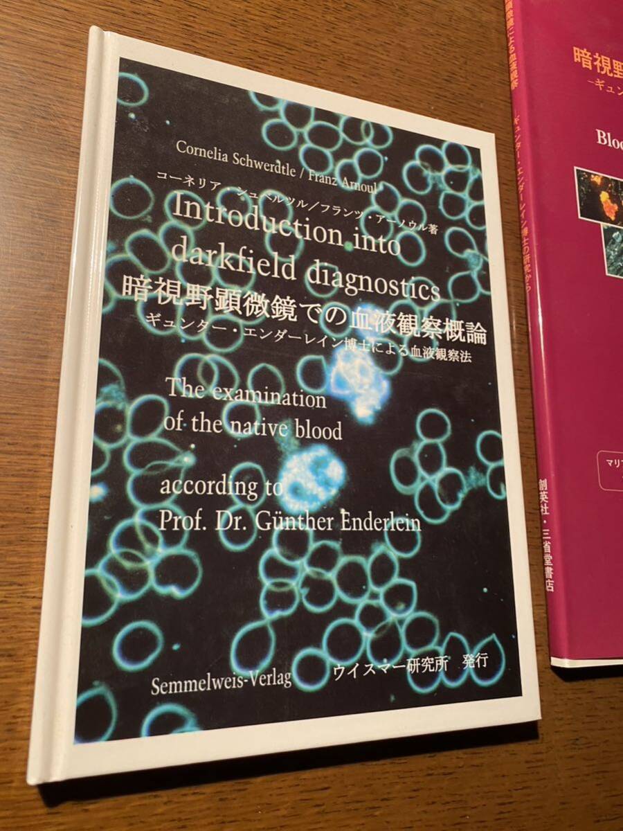 【送料無料】暗視野顕微鏡での血液観察概論　暗視野顕微鏡による血液観察　２冊セット　α_画像2