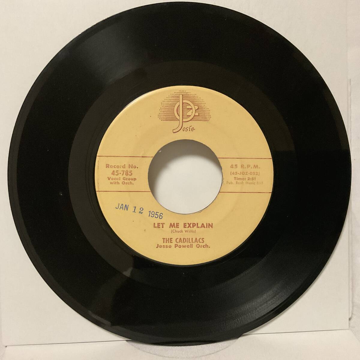 【EP 7インチレコード】The Cadillacs 50s60s 視聴 R&R R&B Rockabilly Doo-wop British Invasion Jazz Blues Country Soul の画像3
