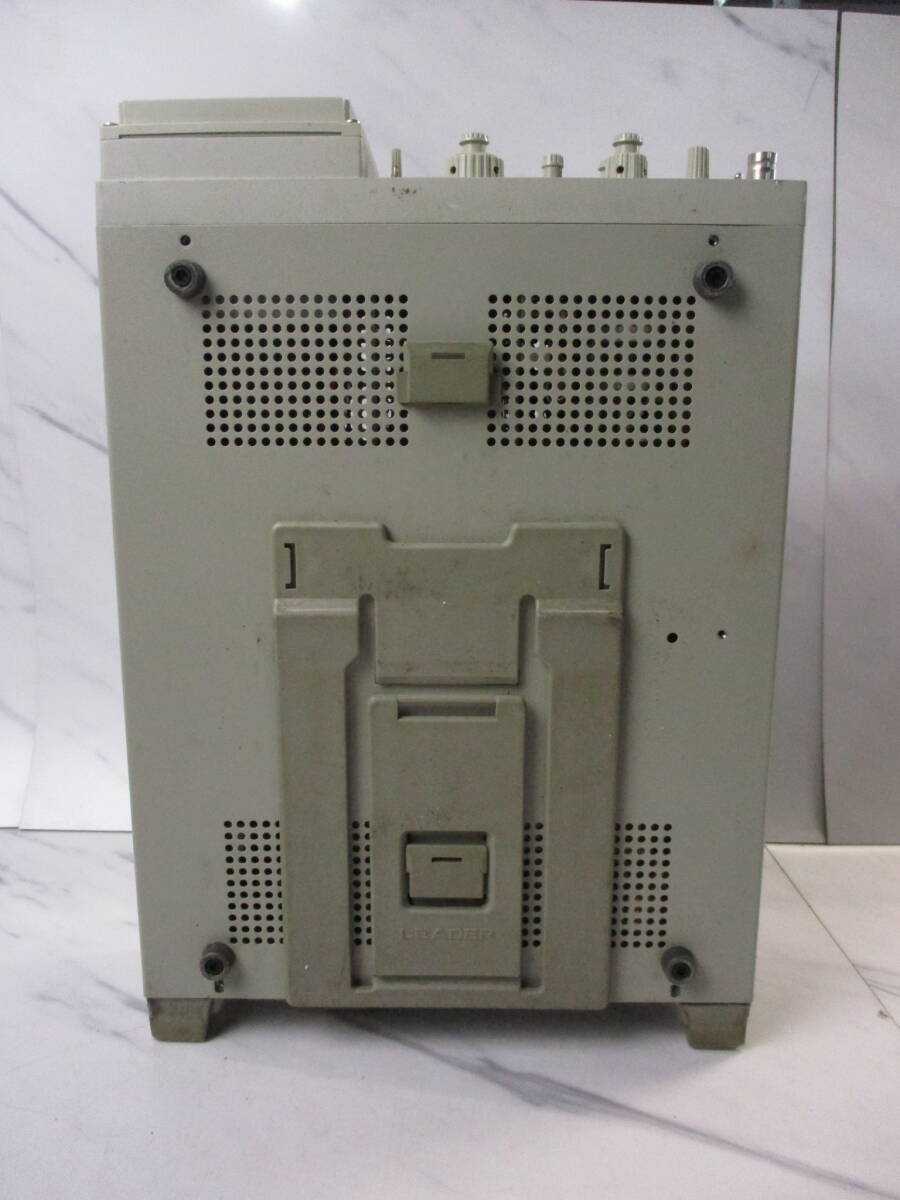 S160　棚25　ジャンク品　リーダー電子　LEADER ELECTRONIC SCORP　オシロスコープ　323A　20MHz　測定器_画像8