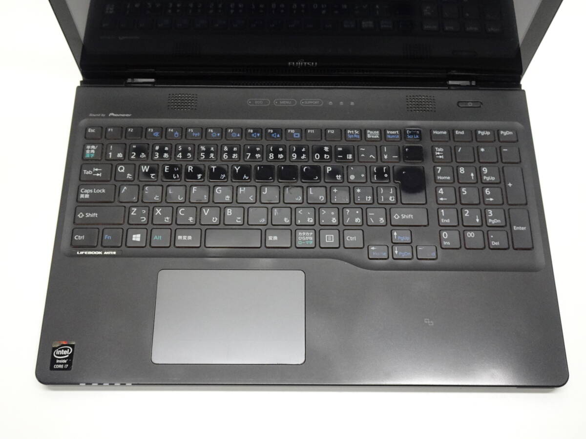  Fujitsu LIFEBOOK AH77/R Core i7 4712HQ память 8GB хранение отсутствует Blue-ray 15.6 дюймовый BIOS отображать возможность Junk труба FH-477