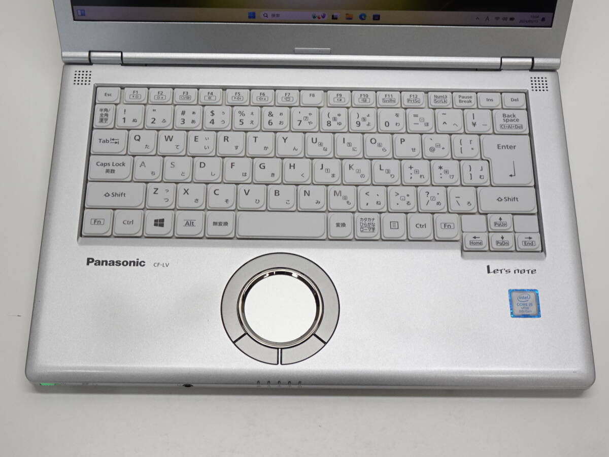 Panasonic CF-LV7 第8世代 Core i5 8365U メモリ8GB SSD256GB Win11 MS-office 14インチ フルHD パナソニック レッツノート 管AD-509_画像2