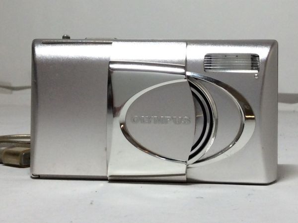 【未点検・未清掃】OLYMPUS μ METAL ミュー メタル コンパクトフィルムカメラ 動作未確認 現状品 ZOOM 38-105㎜_画像5