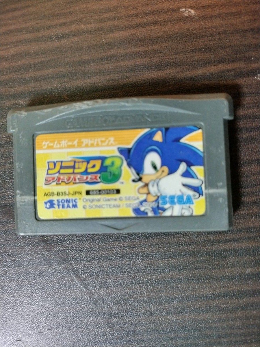 ソニックアドバンス1 + ソニックアドバンス2 + ソニックアドバンス3 セガ SEGA