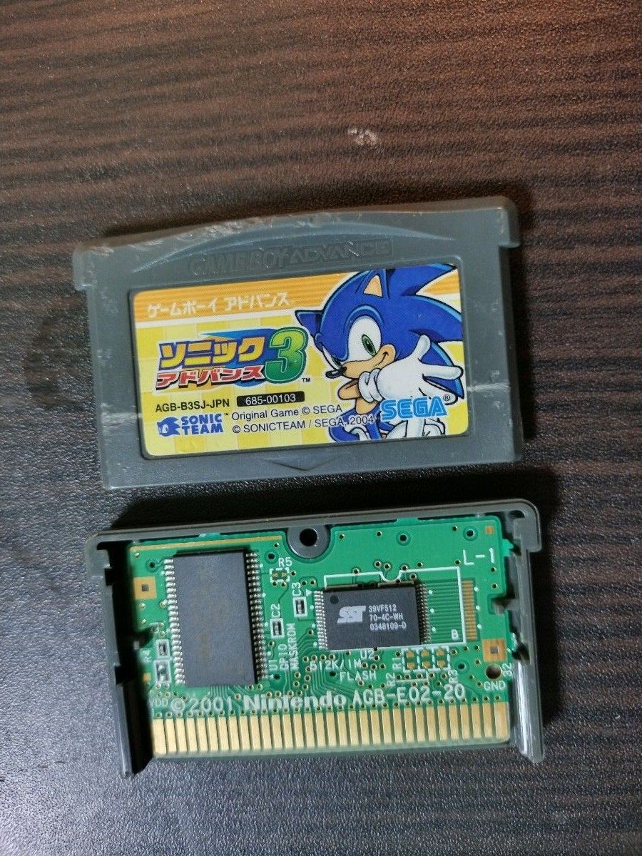 ソニックアドバンス1 + ソニックアドバンス2 + ソニックアドバンス3 セガ SEGA