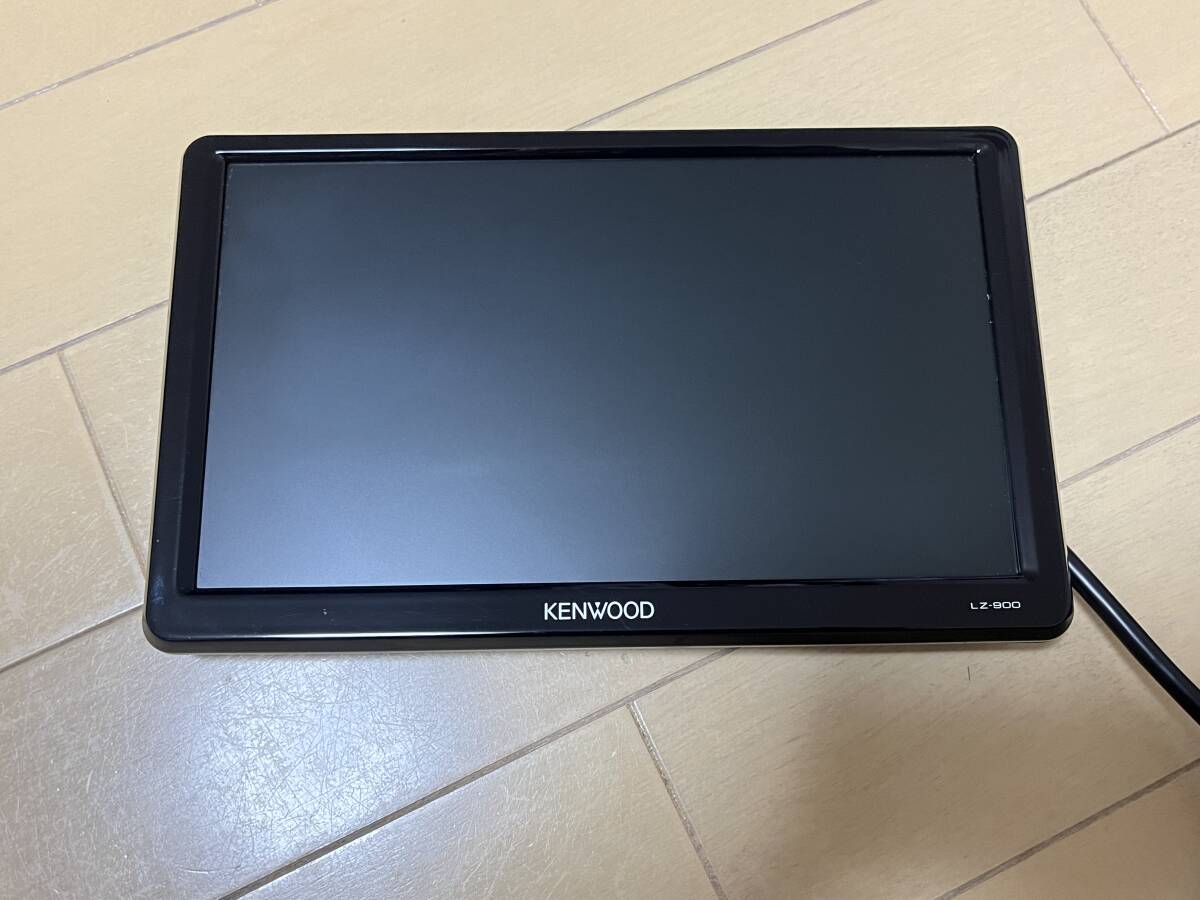 KENWOOD ケンウッド 9V型 WVGAモニター LZ-900　リアモニター ヘッドレストステー付き_画像2