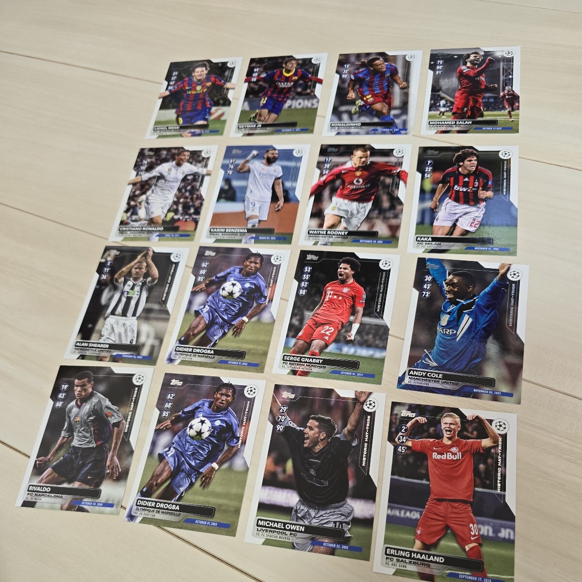 2023-24 TOPPS UEFA CLUBCOMPETITIONS historic Hat-Trickの画像2