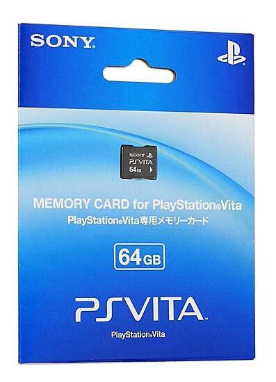 [ used ]SONY PS Vita exclusive use memory card 64GB PCH-Z641J original box equipped [ control :1350004918]