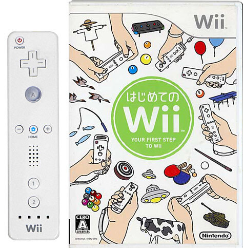 【中古】はじめてのWiiパック Wiiリモコン同梱 外箱いたみ [管理:1350010280]_画像2