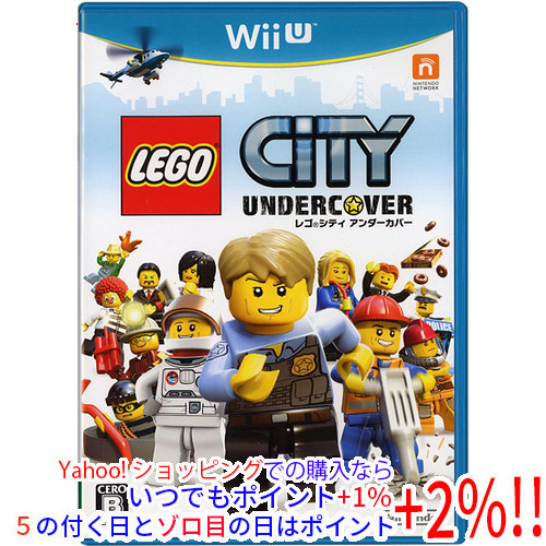 [ б/у ][.. пачка соответствует ] Lego City undercover Wii U [ управление :1350001596]