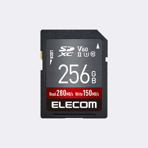 【ゆうパケット対応】ELECOM エレコム SDXCメモリーカード MF-FS256GU23V6R 256GB [管理:1000025664]_画像1