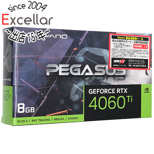 GAINWARD グラフィックボード GeForce RTX 4060 Ti Pegasus 8GB NE6406T019P1-1060E-G PCIExp 8GB [管理:1000027824]_画像1