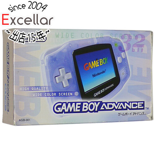 中古】任天堂 ゲームボーイアドバンス ミルキーブルー 元箱あり 中古】任天堂 ゲームボーイアドバンス ミルキーブルー 元箱あり
