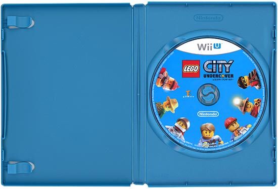 [ б/у ][.. пачка соответствует ] Lego City undercover Wii U [ управление :1350001596]