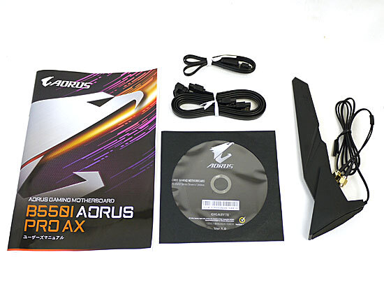 [ used ]GIGABYTE Mini ITX motherboard B550I AORUS PRO AX Rev.1.0 SocketAM4 original box equipped [ control :1050015207]