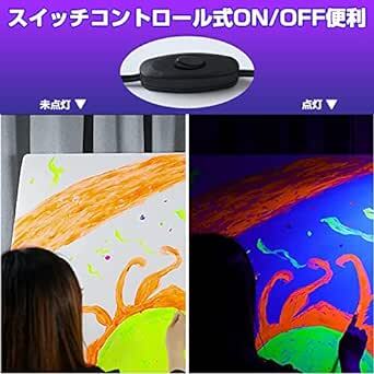 ブラックライト 30W LED投光器 UVライト紫外線投光器 防水IP66 UVレジン 硬化用 3Dモデル乾燥用 パーティー用_画像2