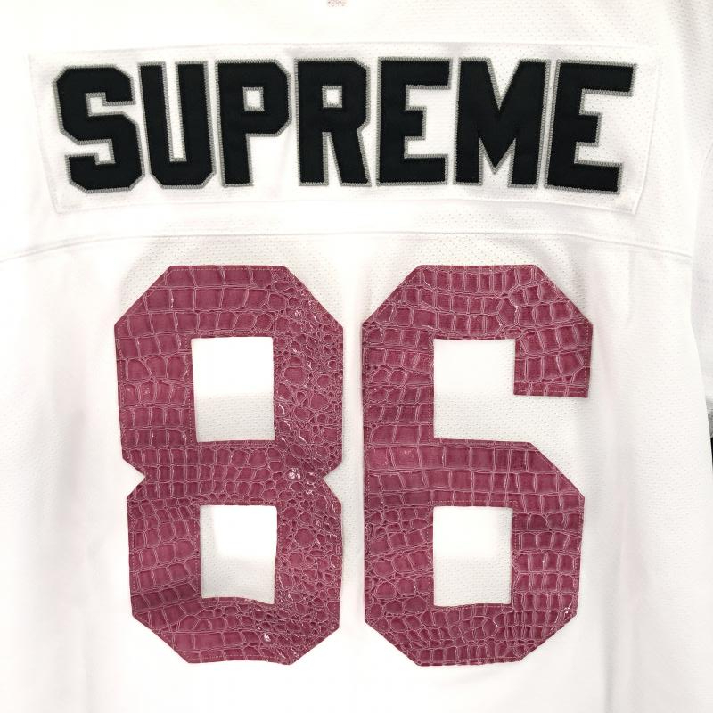 【中古】22SS Supreme Faux Croc Football Jersey サイズXL[240091353311]_画像5