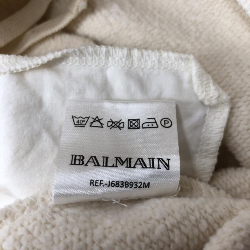 【中古】BALMAIN スウェットパンツ サイズM ホワイト バルマン[240091350535]_画像5