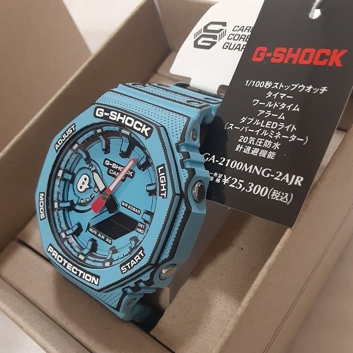 未使用 CASIO G-SHOCK GA-2100MNG-2AJR マンガ MANGA THEME 未使用 CASIO G-SHOCK GA-2100MNG-2AJR マンガ MANGA THEME