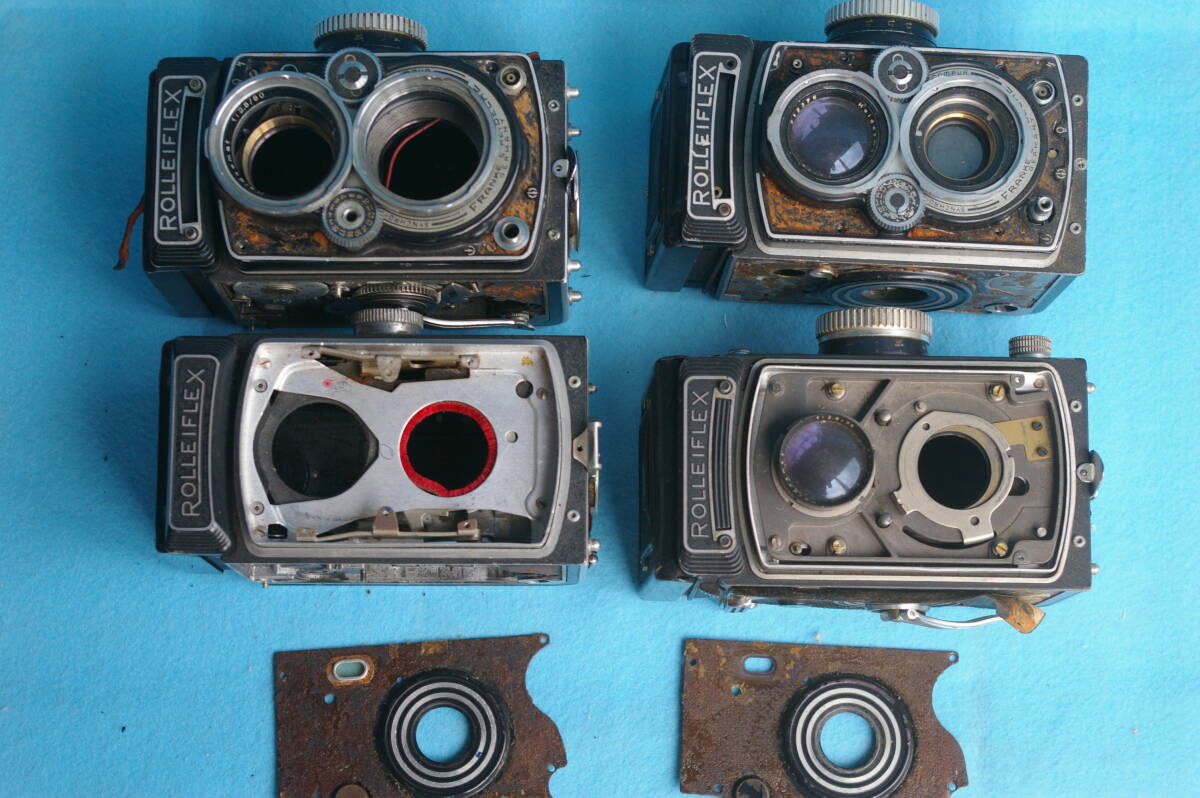 ROLLEIFLEX　ローライフレックス　2眼レフ　部品どり　ジャンク_画像1