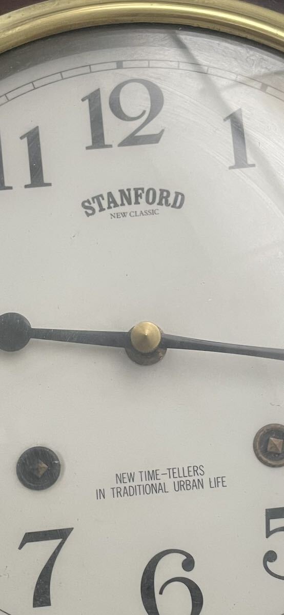 REGULATOR （レギュレーター）STANFORD NEW CLA S S C 柱時計 壁掛け時計　振り子時計 アンティーク　★ジャンク_画像7