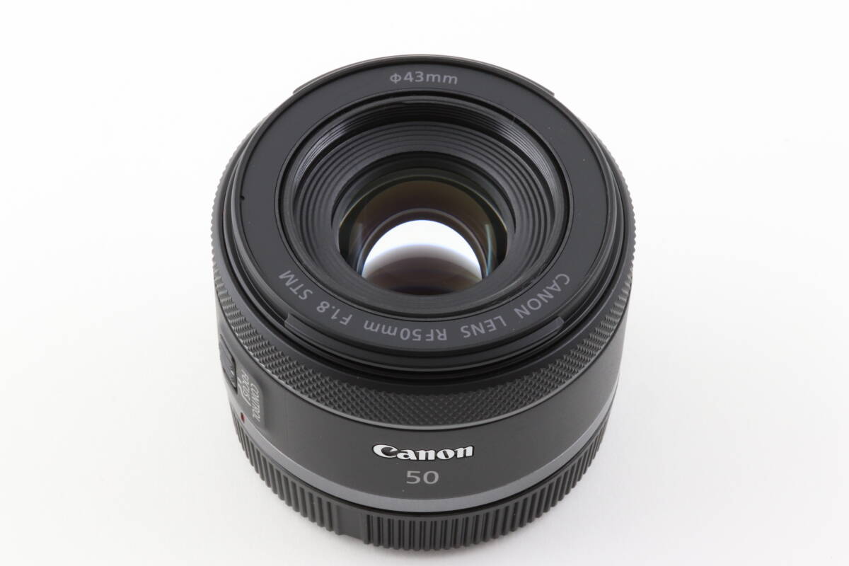 AA- (極上美品) Canon RF50mm F1.8 STM 初期不良返品無料 領収書発行可能の画像2