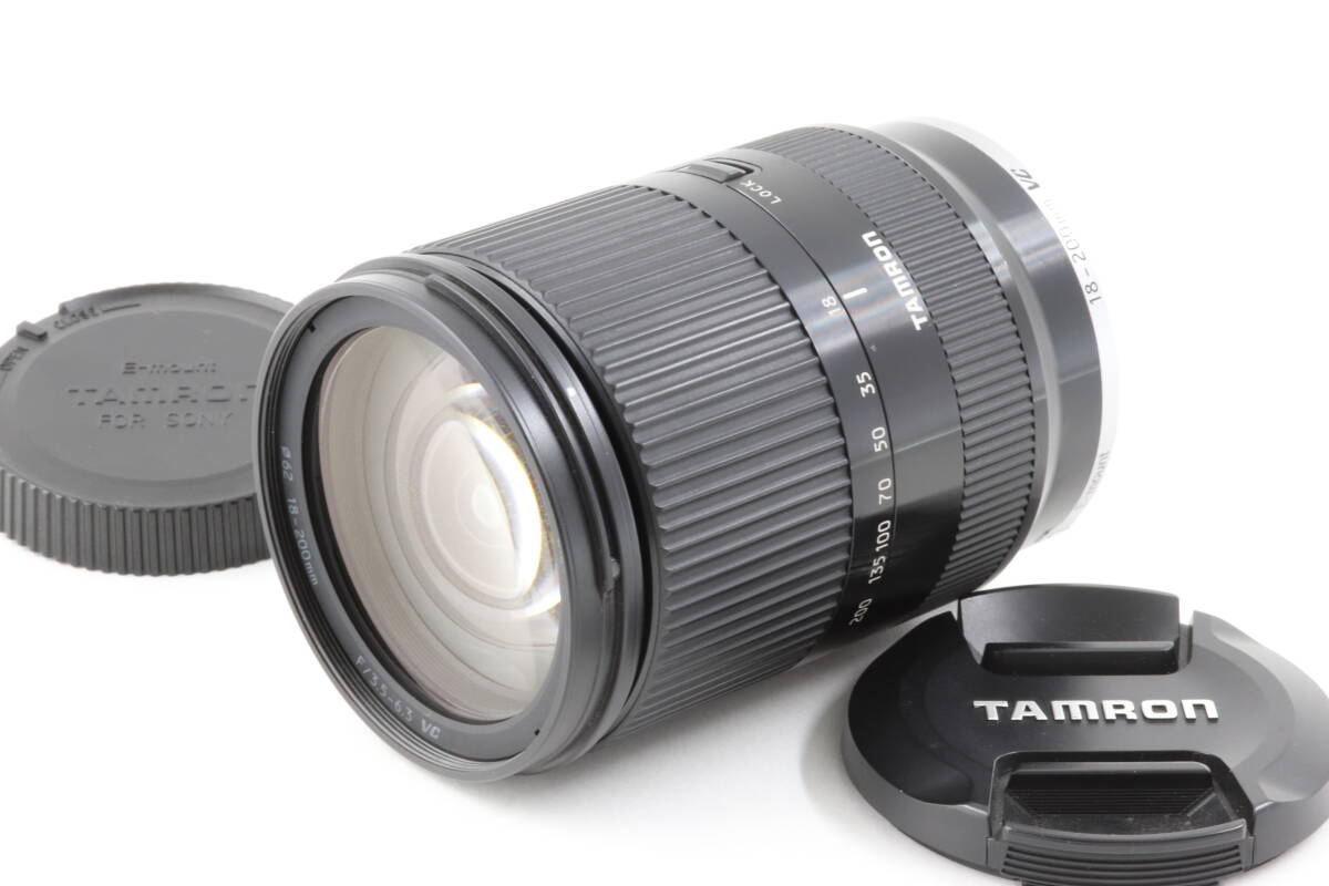 B+ (並品) Tamron 18-200mm F3.5-6.3 Di III VC Model B011 Sony Eマウント用 初期不良返品無料 領収書発行可能_画像1