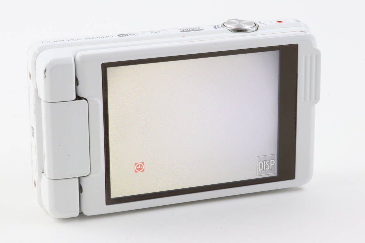 AB (良品) Nikon COOLPIX S6900 ナチュラルホワイト 初期不良返品対応 領収書発行可能_画像3