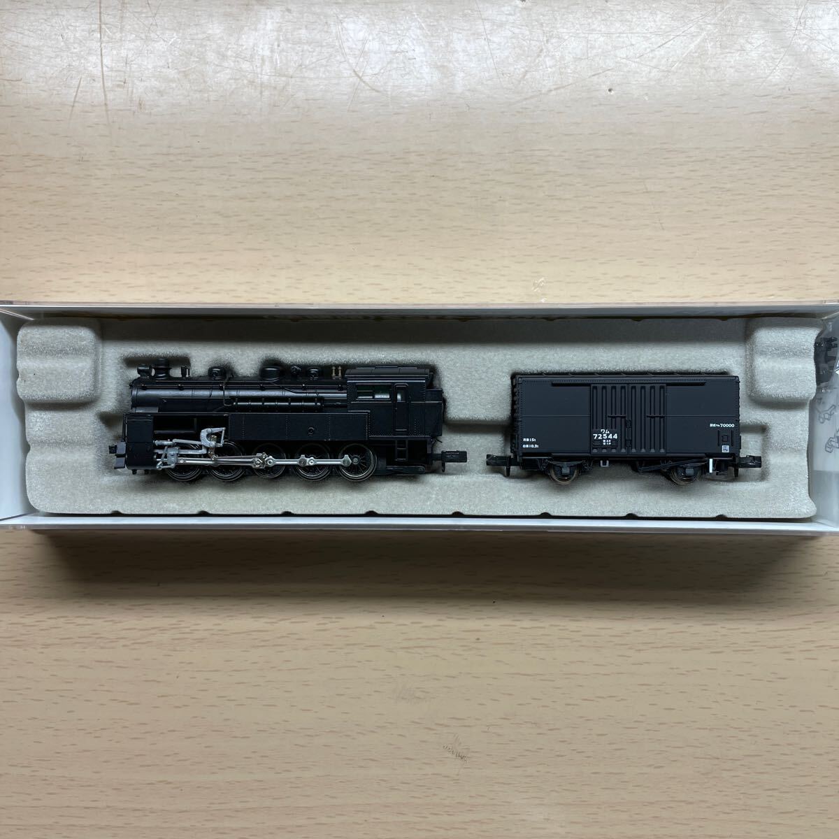 MICROACE 4110形蒸気機関車（4122号機 前期型・ワム70000形貨車1両付き）A7702_画像1