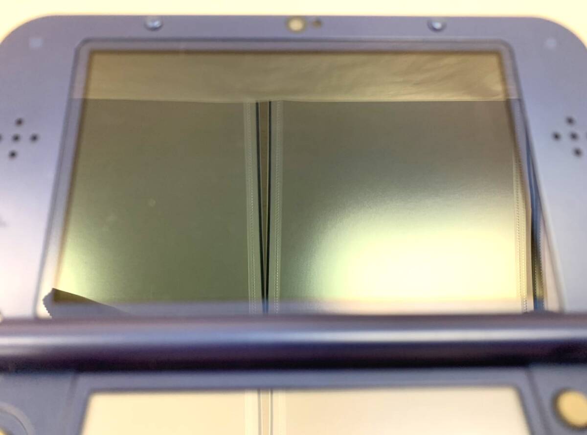 9030【中古品】任天堂 new Nintendo 3DS LL メタリックブルー 本体タッチペン有 初期化済 ニンテンドー_画像8
