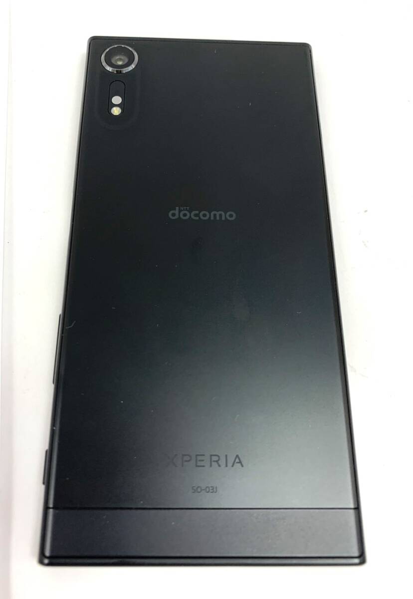 9094【中古品】SONY XPERIA XZs SO-03J Black 初期化済 アンテナケーブル無し スマートフォン docomo_画像4