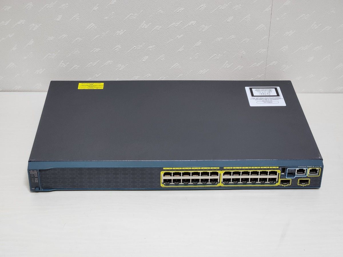 Cisco Catalyst WS-C2960S-24TS-S スイッチングハブ