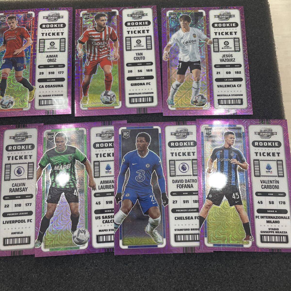 panini chronicles soccer rookie ticket 11枚セット　サッカー　RC_画像3