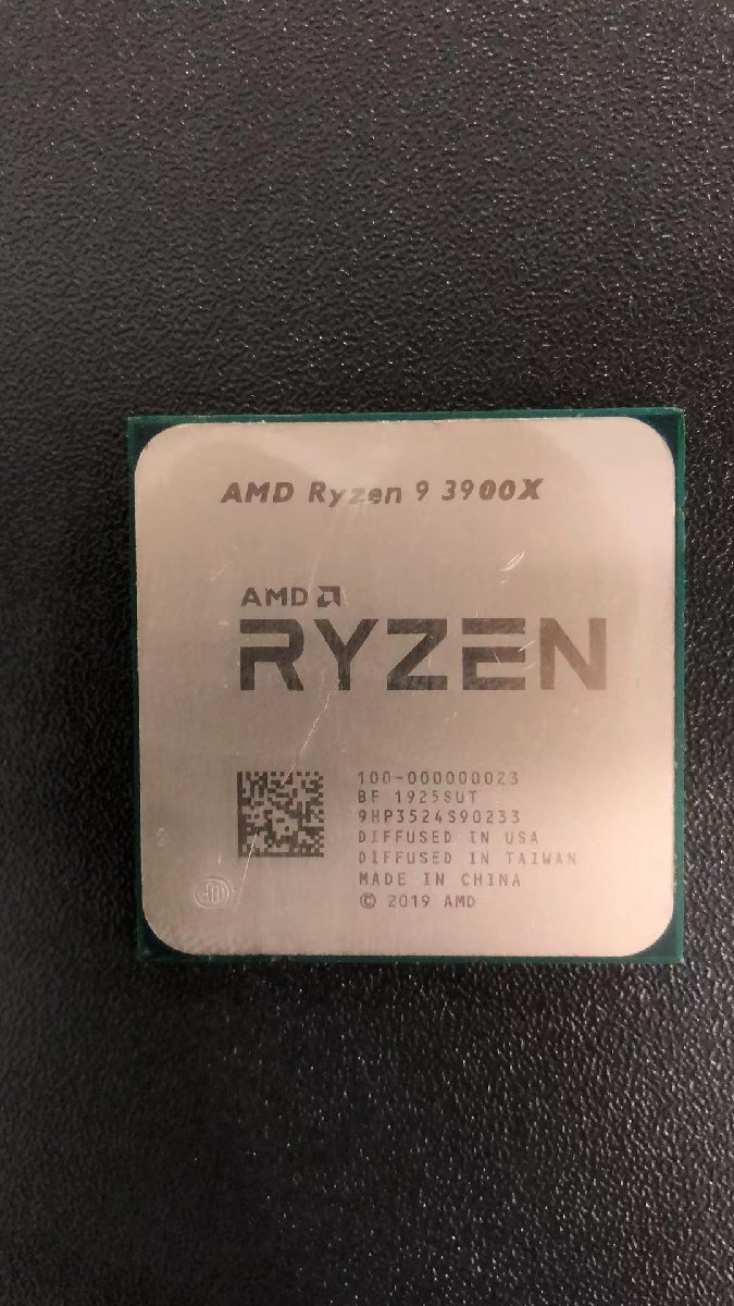 CPU AMD Ryzen 9 3900X プロセッサー 中古 動作未確認 ジャンク品 - A467の画像1