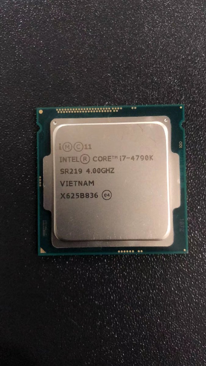CPU インテル Intel Core I7-4790K プロセッサー 中古 動作未確認 ジャンク品 - A370の画像1