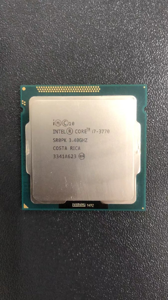 CPU インテル Intel Core I7-3770 プロセッサー 中古 動作未確認 ジャンク品 - A413_画像1