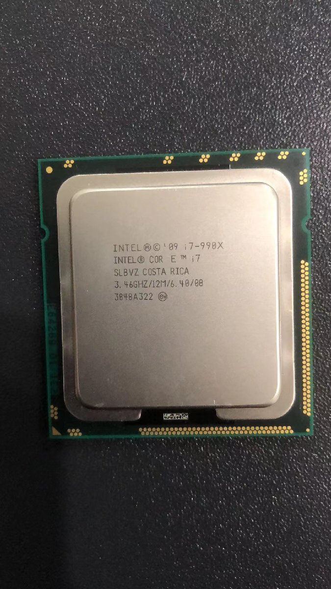 CPU インテル Intel Core I7-990X プロセッサー 中古 動作未確認 ジャンク品 - A410_画像1