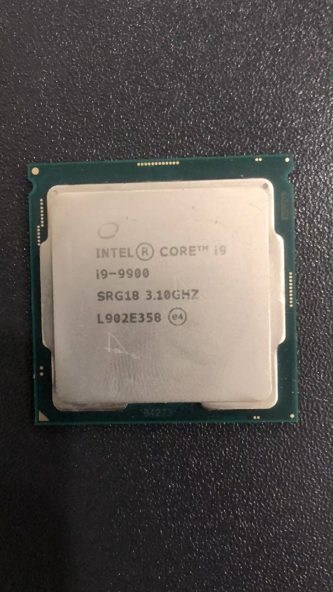 CPU インテル Intel Core I9-9900 プロセッサー 中古 動作未確認 ジャンク品 -A614_画像1