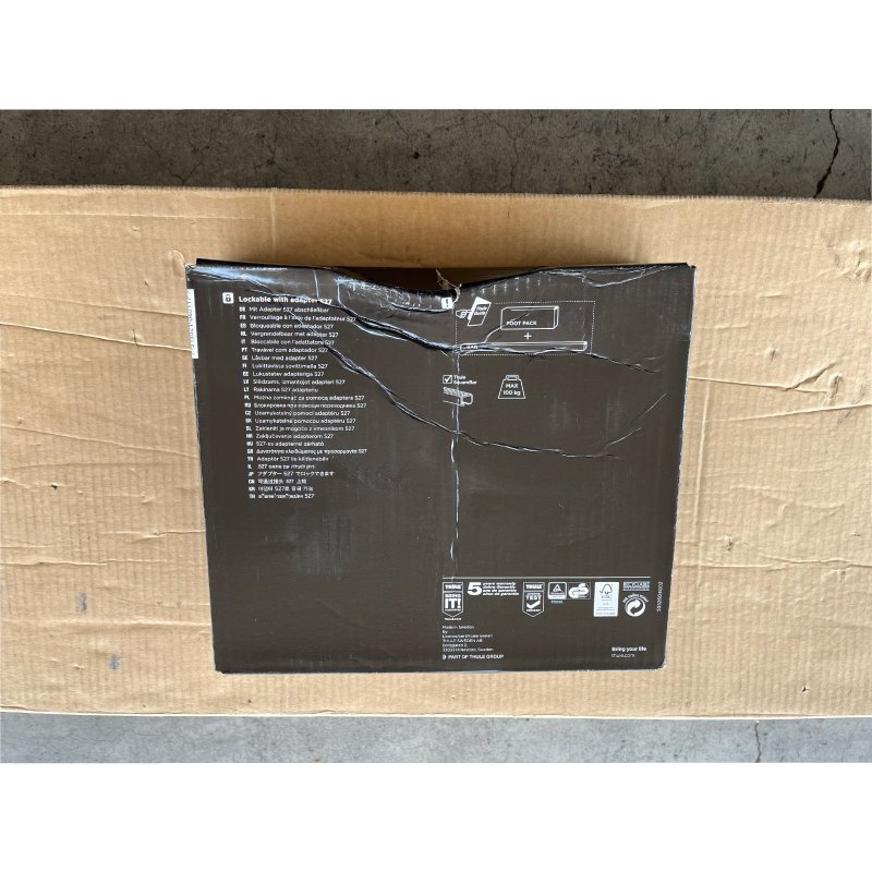 【アウトレット品】THULE スーリー ベースキャリア TH951 レインガーターフットセット 15cmの画像2