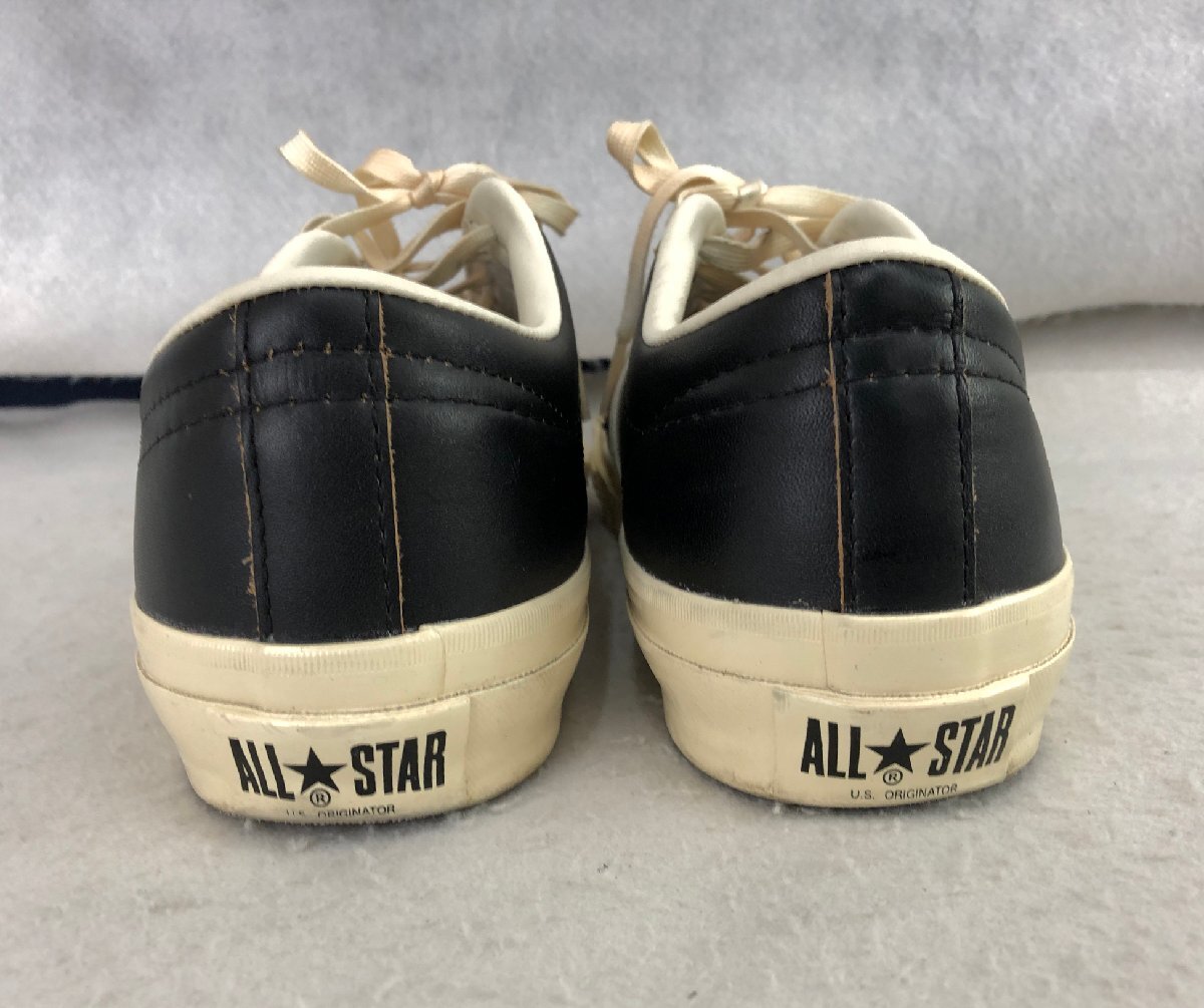 ★中古品★スニーカー STAR&BARS US LEATHER 1SD589 ブラック 27.0cm CONVERSE コンバース_画像5