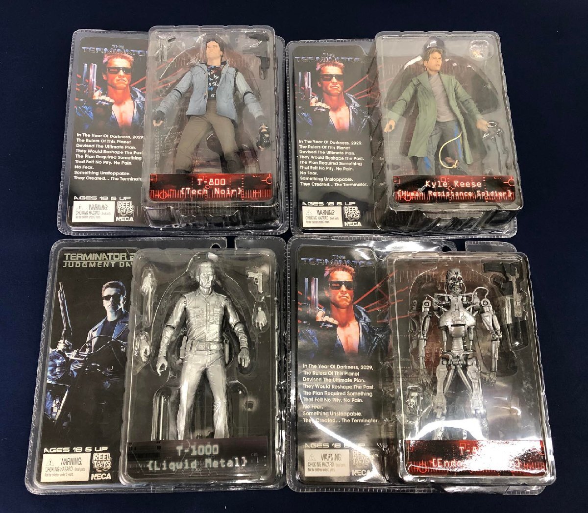 * б/у товар *[ Terminator ] 7 дюймовый action фигурка 11 body комплект NECA