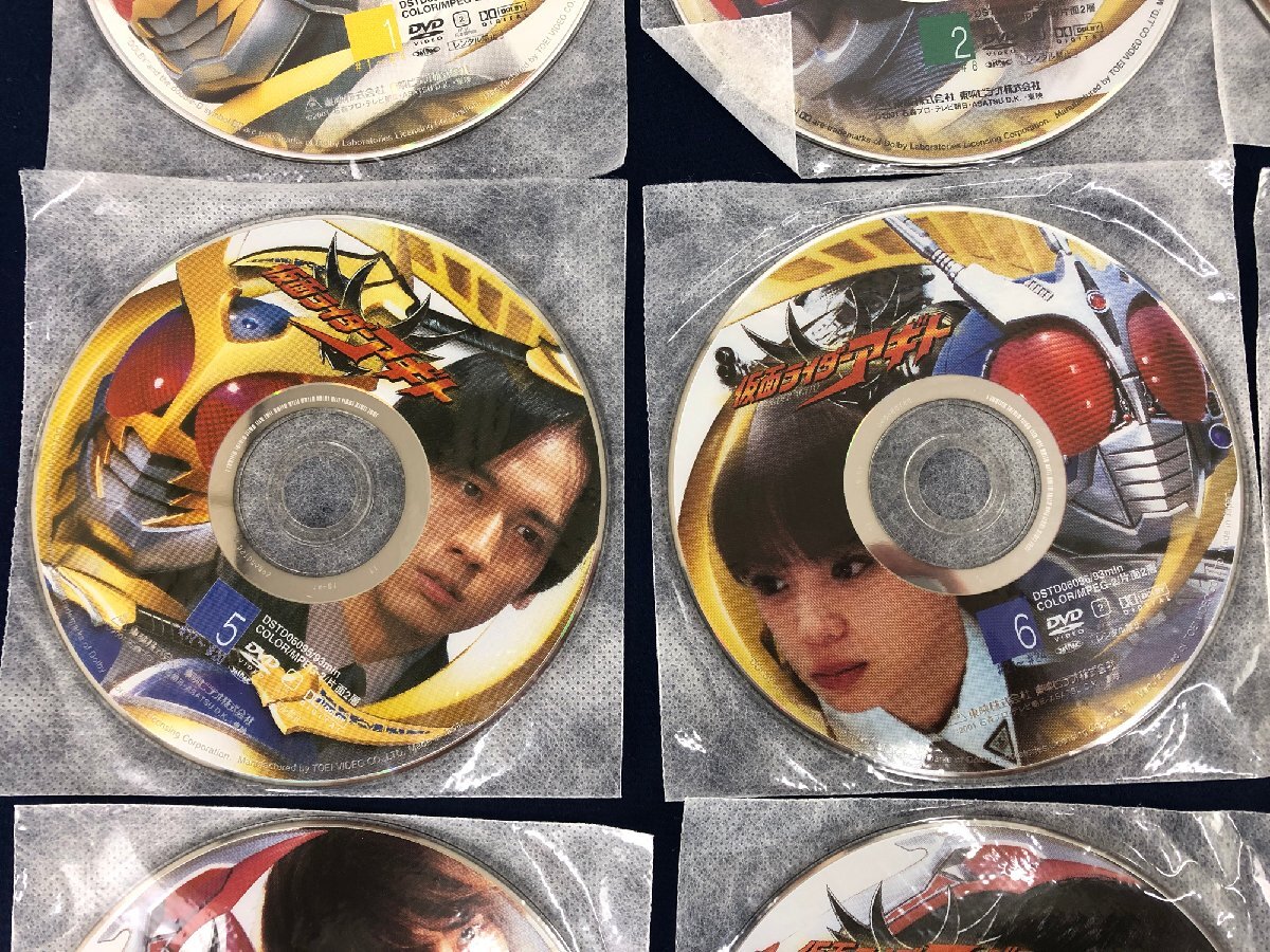 ★中古品★【ディスクのみ】DVD 仮面ライダーアギト 全12巻セット DSTD06091～06102 東映_画像4