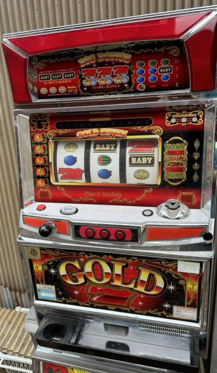  игровой автомат 4 серийный номер nii дребезжание электронный Gold seven -30 Junk снятие деталей текущее состояние доставка 