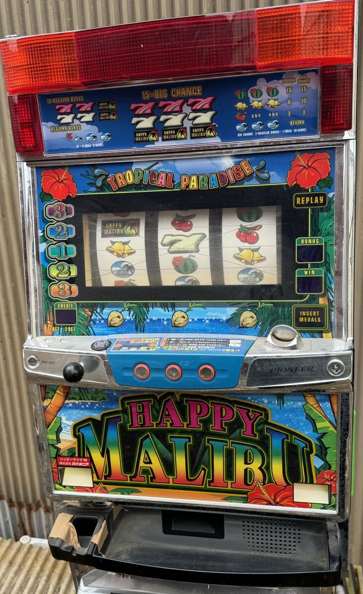  игровой автомат 4 серийный номер Pioneer happy malibu -30 Junk снятие деталей текущее состояние доставка 